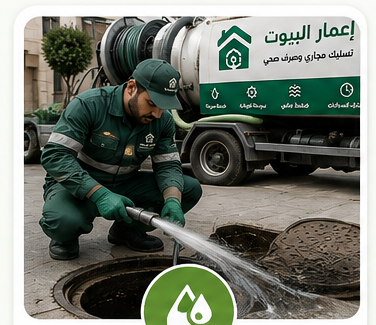 تسليك المجاري بالضغط المائي بالرياض