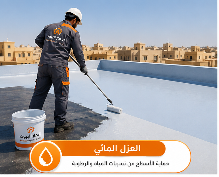 العزل المائي للأسطح بالرياض